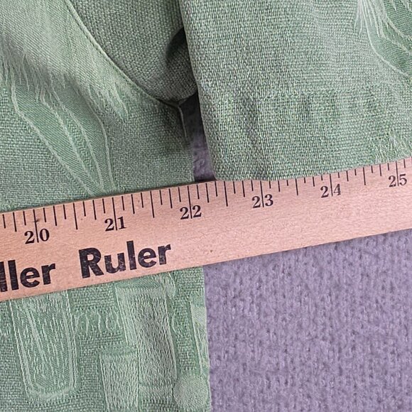 Tommy Bahama Shirt Men Size Large Green Hulu Girls Martinis Silk Button Down VTG - Picture 7 of 8